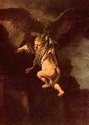 Rembrandt Peale Ganymed in den Fangen des Adlers Spain oil painting artist